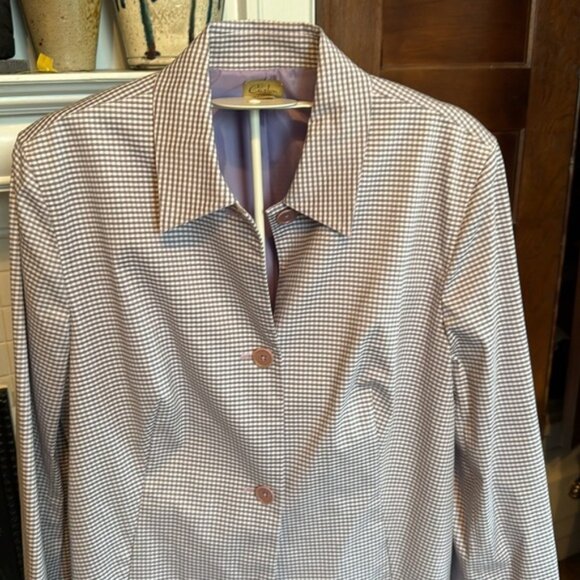 Caslon Gray Trench‎ Coat Lightweight Longline -NWT retail 108 - Picture 2 of 9